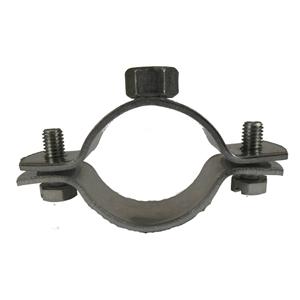 CQSSU040 Stainless Steel Unlined ClaspQwik™ CQSSU Pipe Clamp with M8 Boss